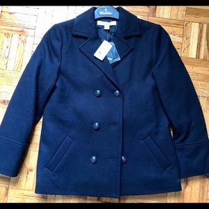 COPY - Brooks Brothers Girls’ Wool-Blend Peacoat Size M